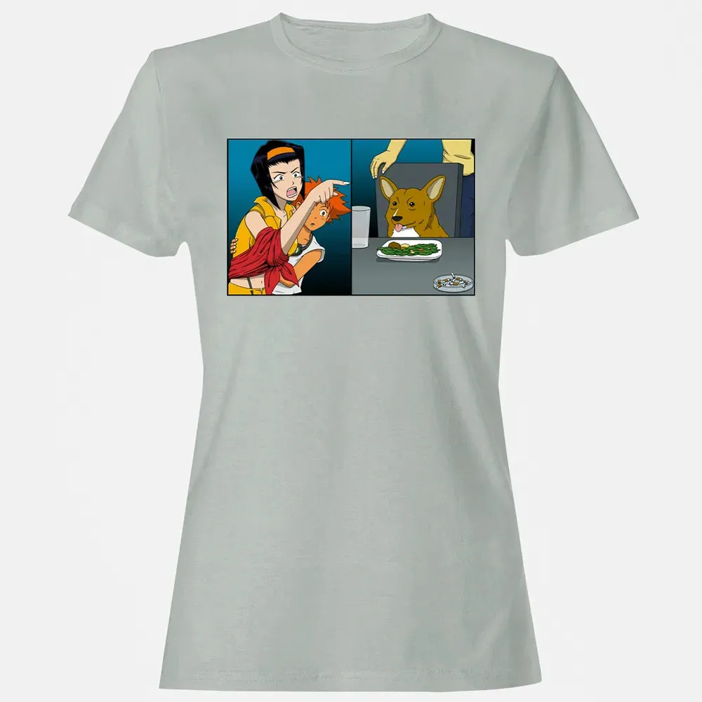 Yelling Cowboy Women's T-shirt - 2