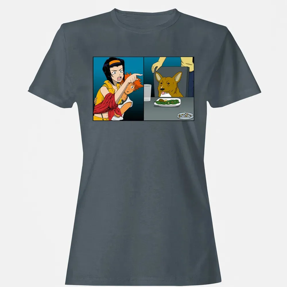 Yelling Cowboy Women's T-shirt - 3
