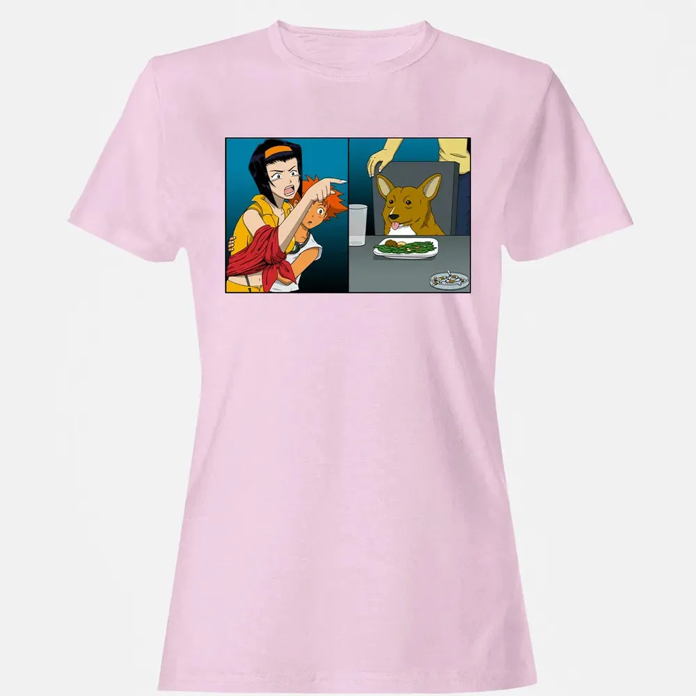 Yelling Cowboy Women's T-shirt - 9