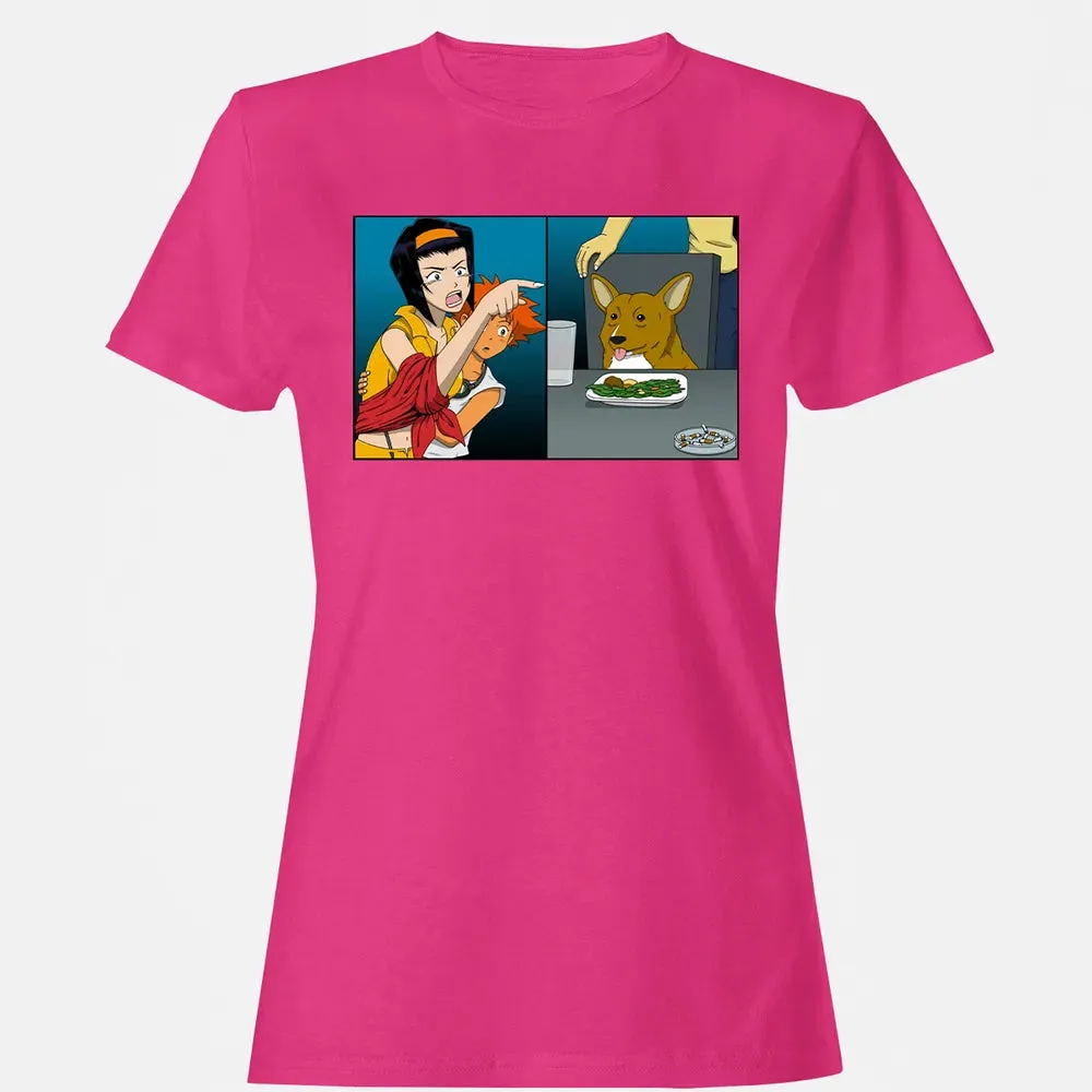 Yelling Cowboy Women's T-shirt - 6