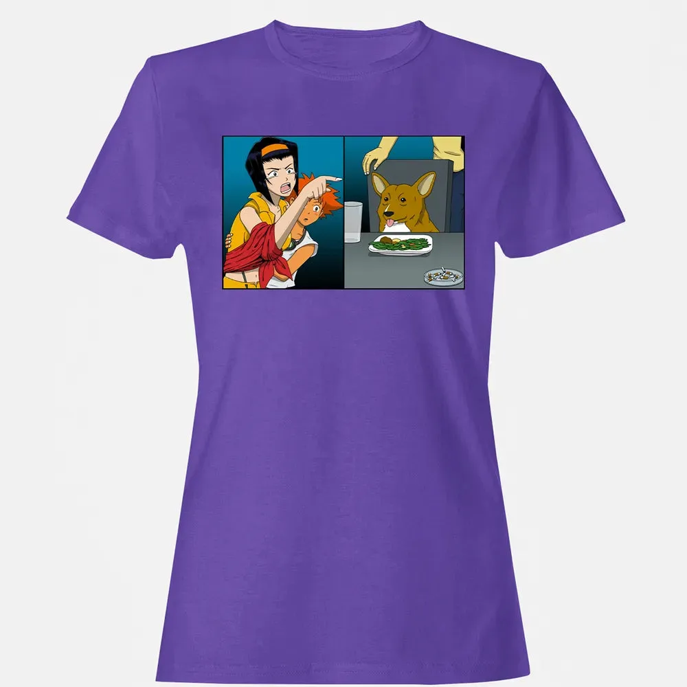 Yelling Cowboy Women's T-shirt - 12
