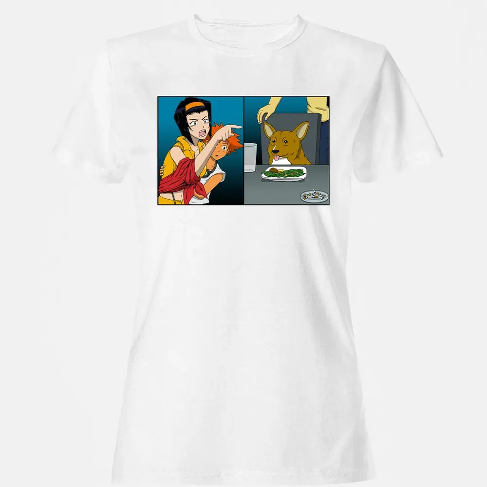 Yelling Cowboy Women's T-shirt - 16