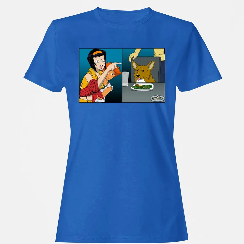 Yelling Cowboy Women's T-shirt - 14
