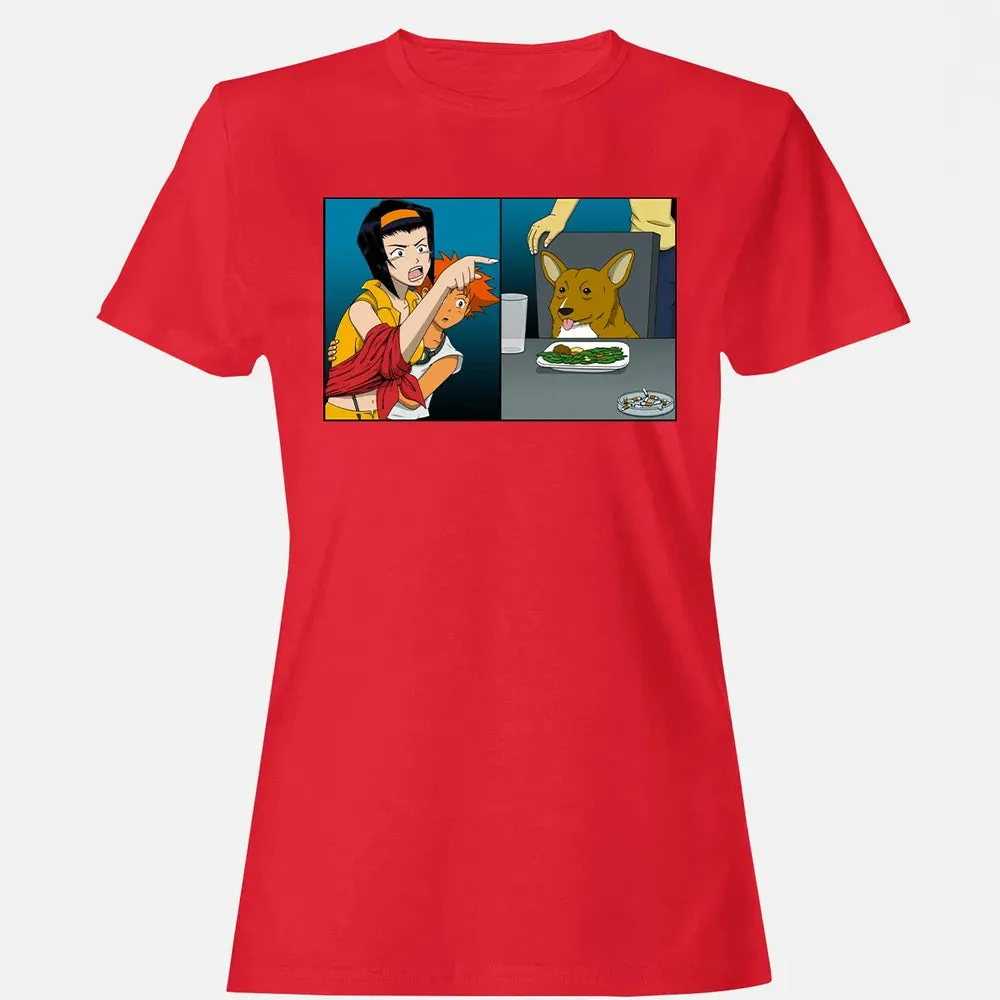 Yelling Cowboy Women's T-shirt - 13