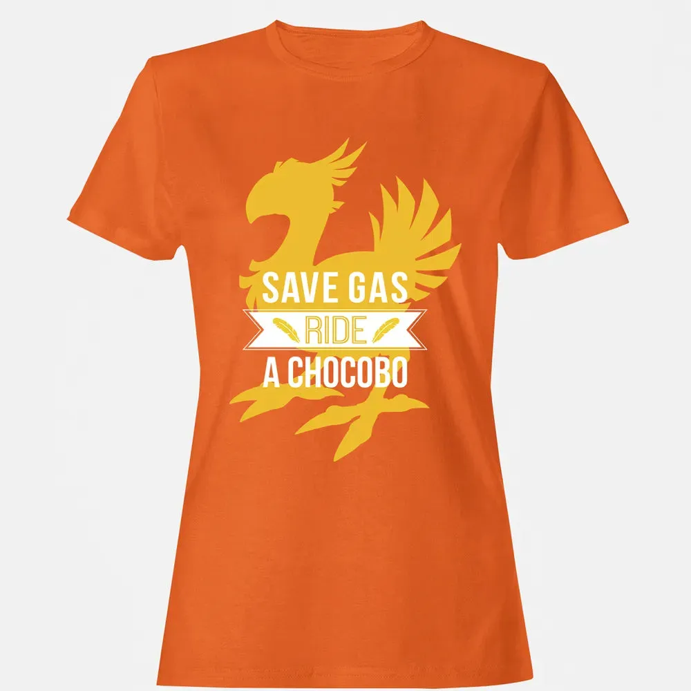 Fantasy Save Gas Ride a Chocobo Women's T-shirt - 11