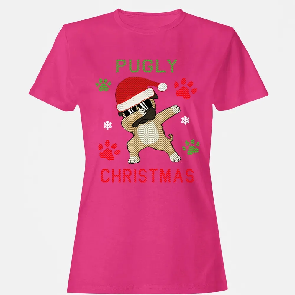 Pugly Christmas Women's T-shirt - 6