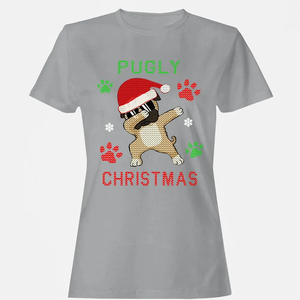 Pugly Christmas Women's T-shirt - 15