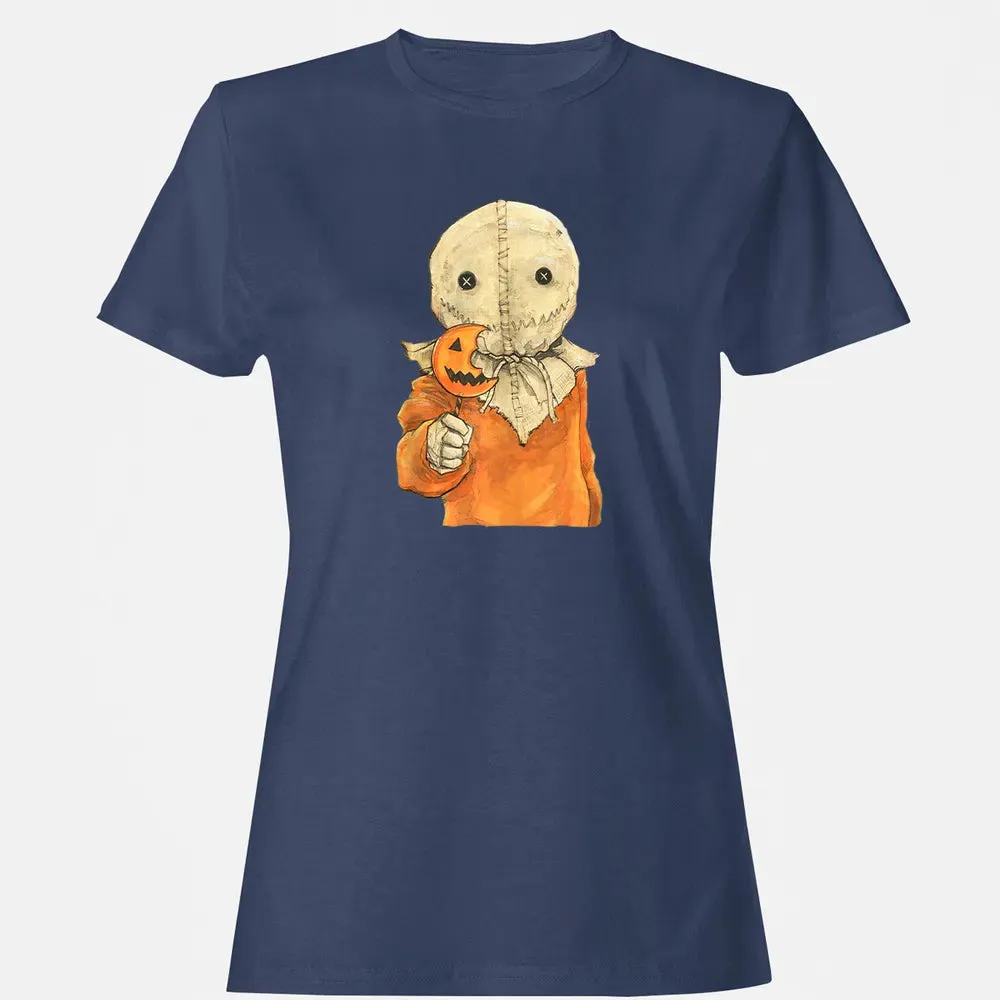 Trick r Treat Funny Cute Sam Halloween Women's T-shirt - 10