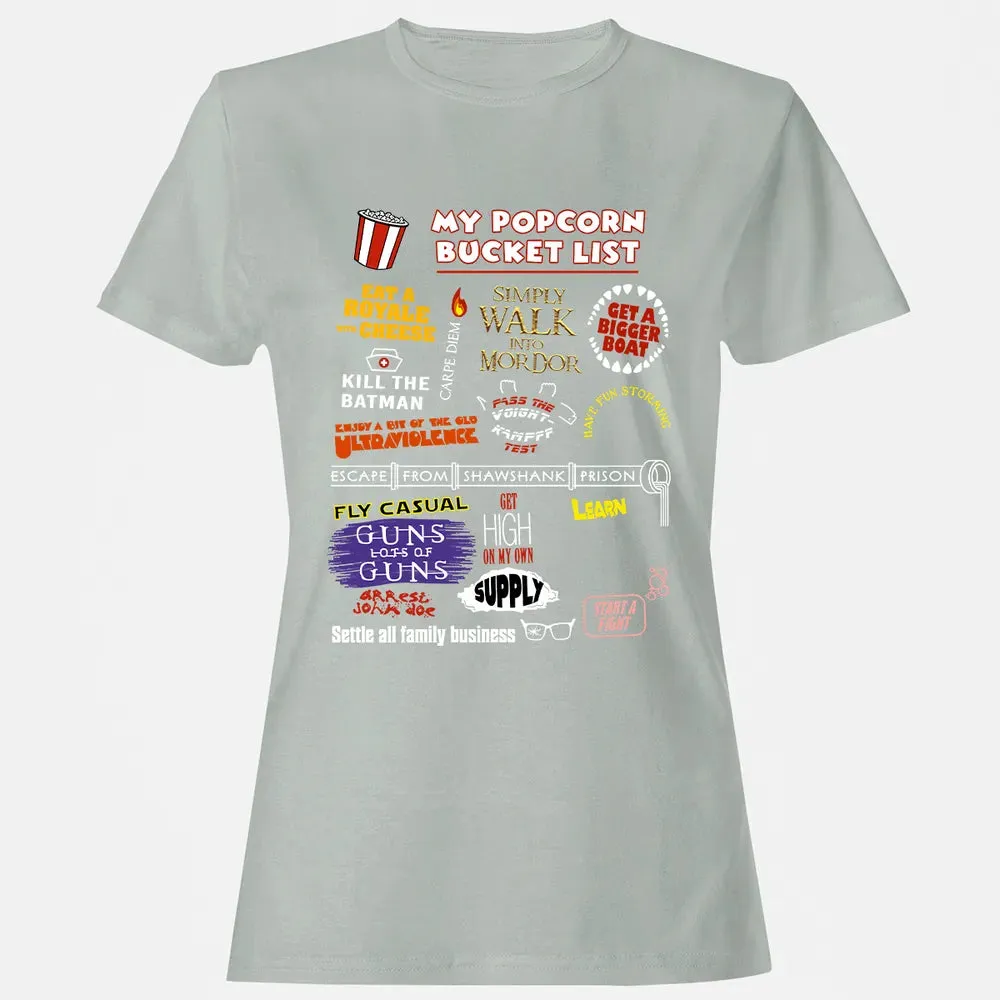 My Popcorn Bucket List Women's T-shirt - 2