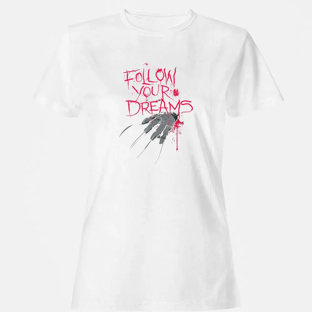 Follow Your Dreams Horror Women's T-shirt - 16