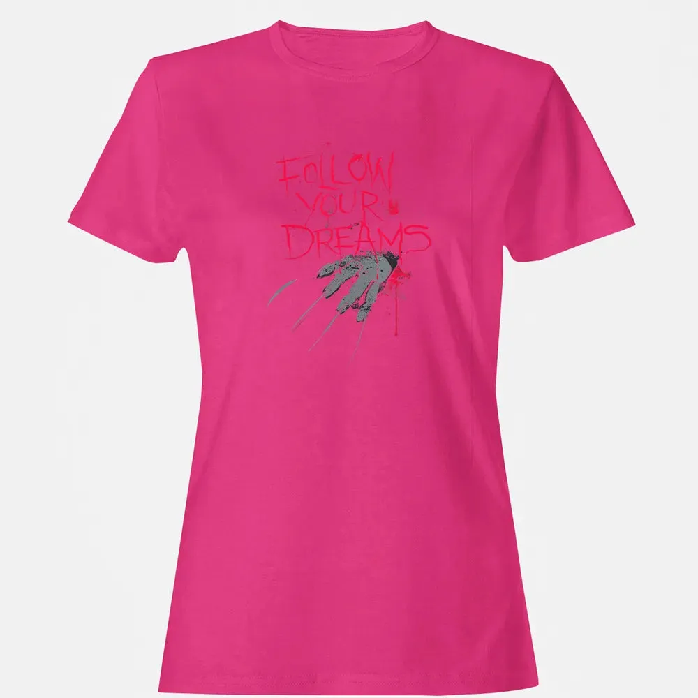 Follow Your Dreams Horror Women's T-shirt - 6