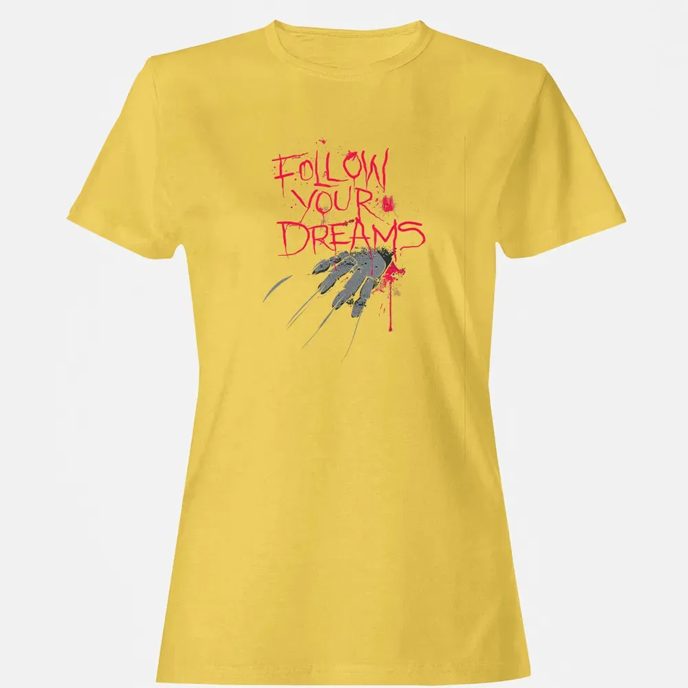 Follow Your Dreams Horror Women's T-shirt - 4