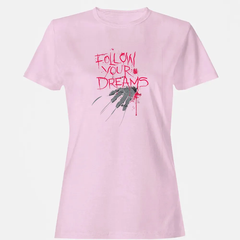 Follow Your Dreams Horror Women's T-shirt - 9