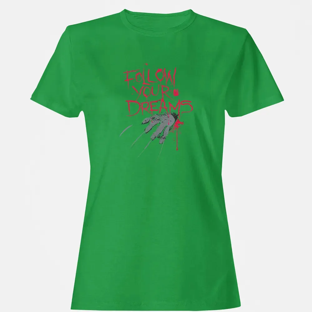 Follow Your Dreams Horror Women's T-shirt - 7