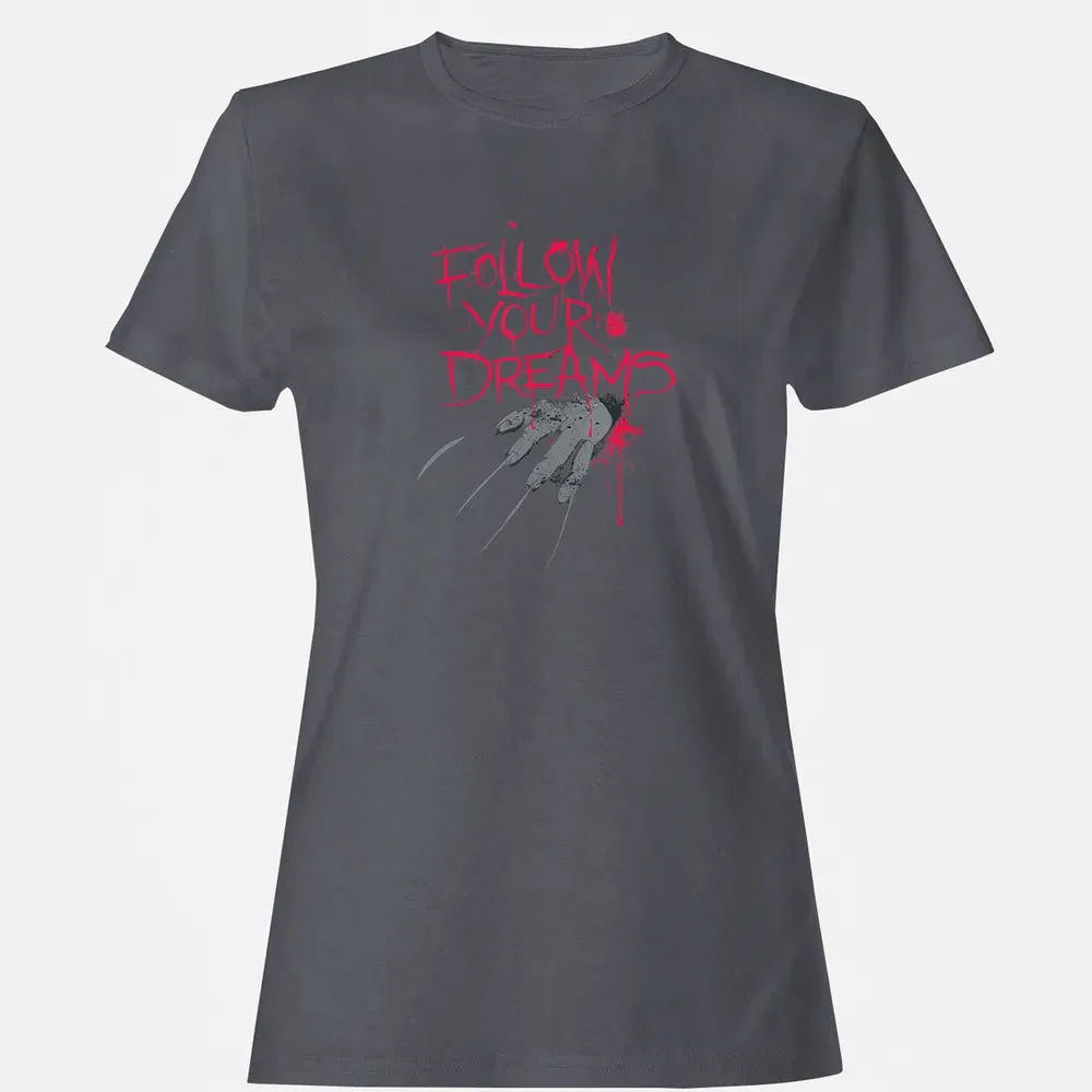 Follow Your Dreams Horror Women's T-shirt - 5