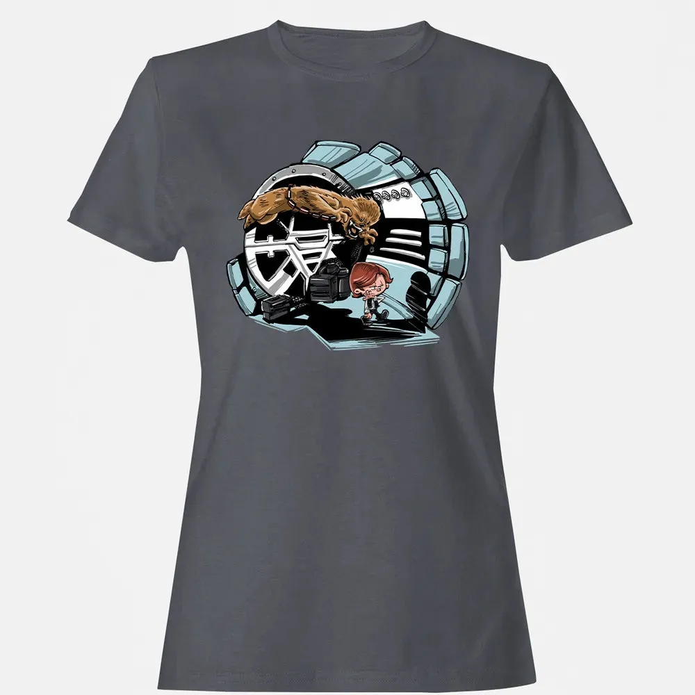 Han And Chewie Women's T-shirt - 5