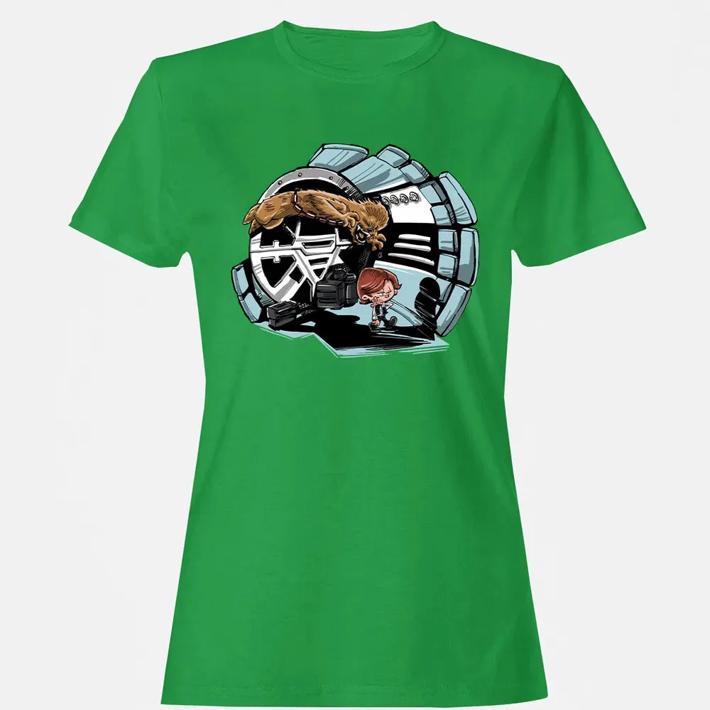 Han And Chewie Women's T-shirt - 7