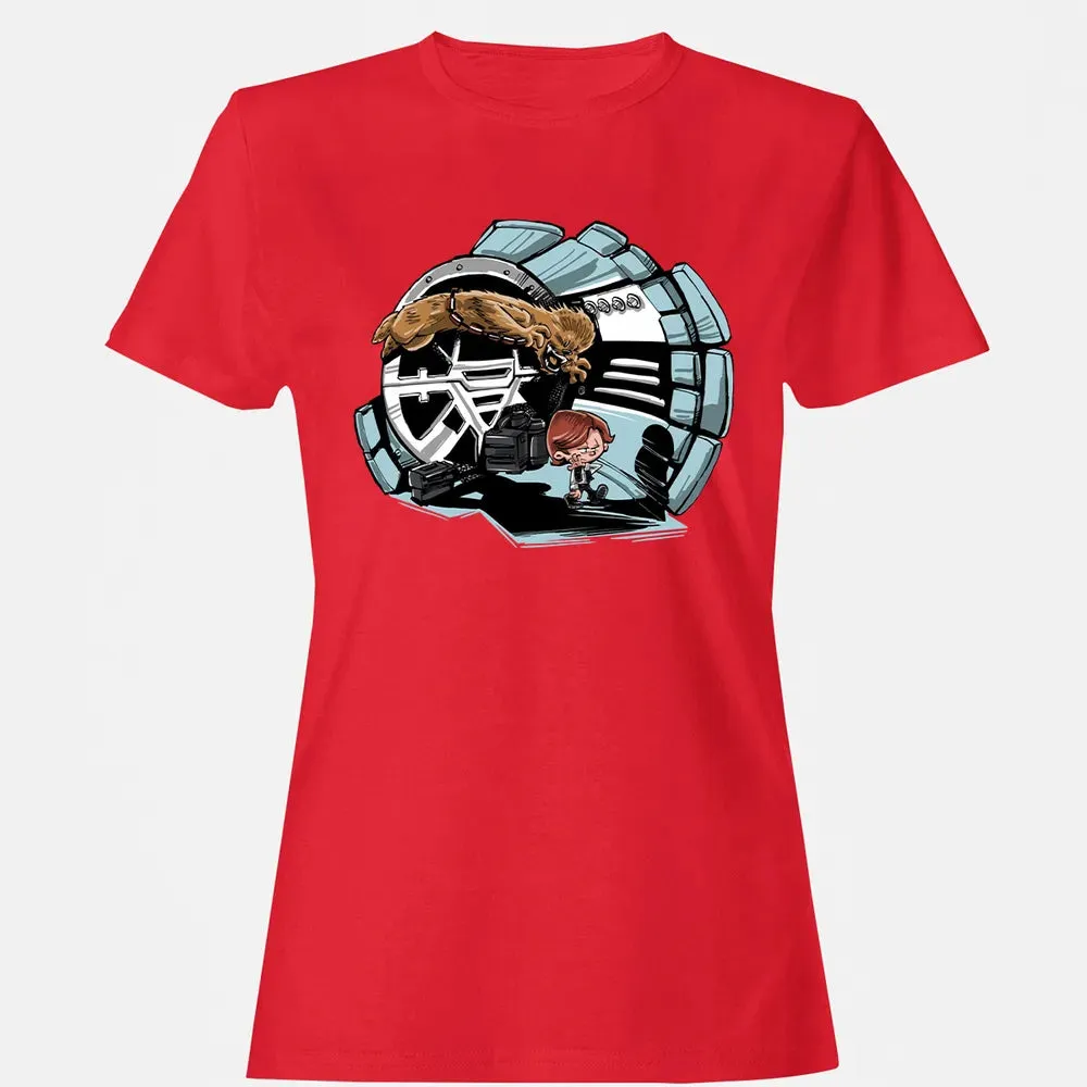 Han And Chewie Women's T-shirt - 13
