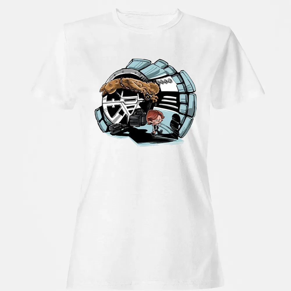 Han And Chewie Women's T-shirt - 16