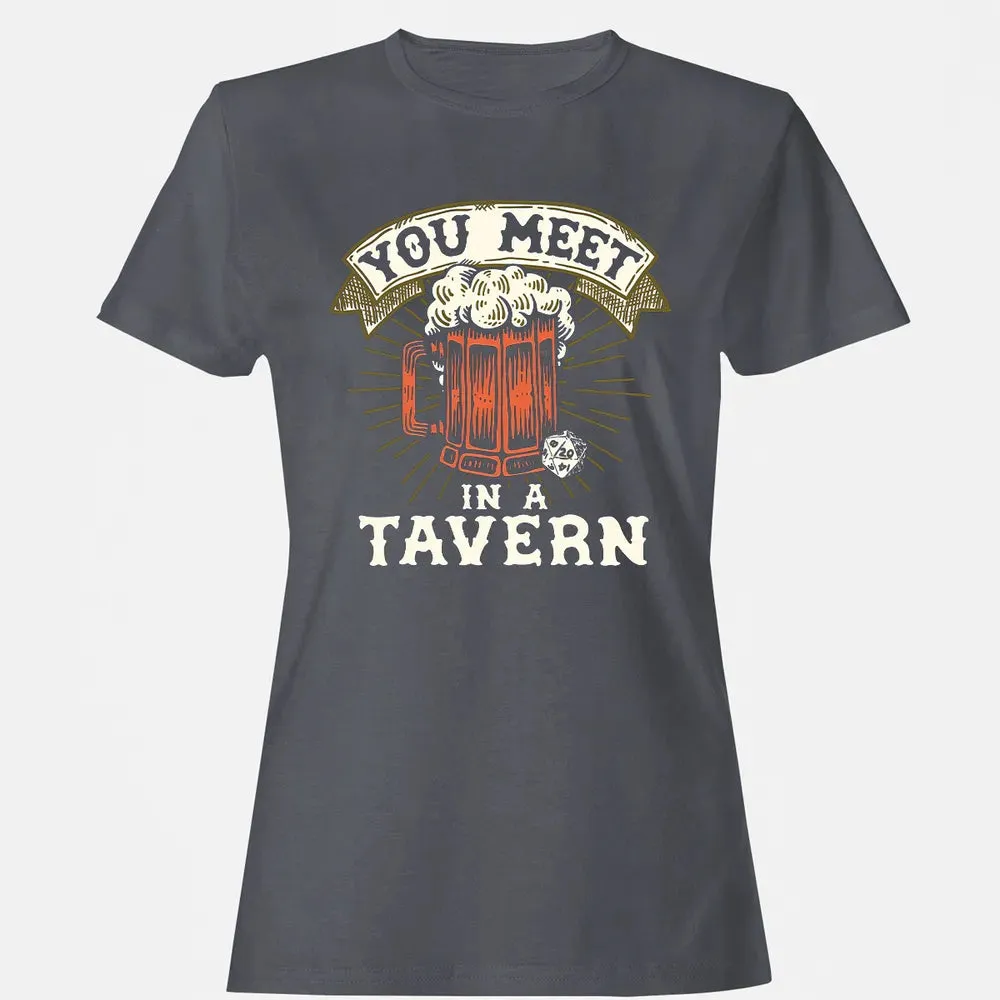 You Meet In A Tavern Women's T-shirt - 5