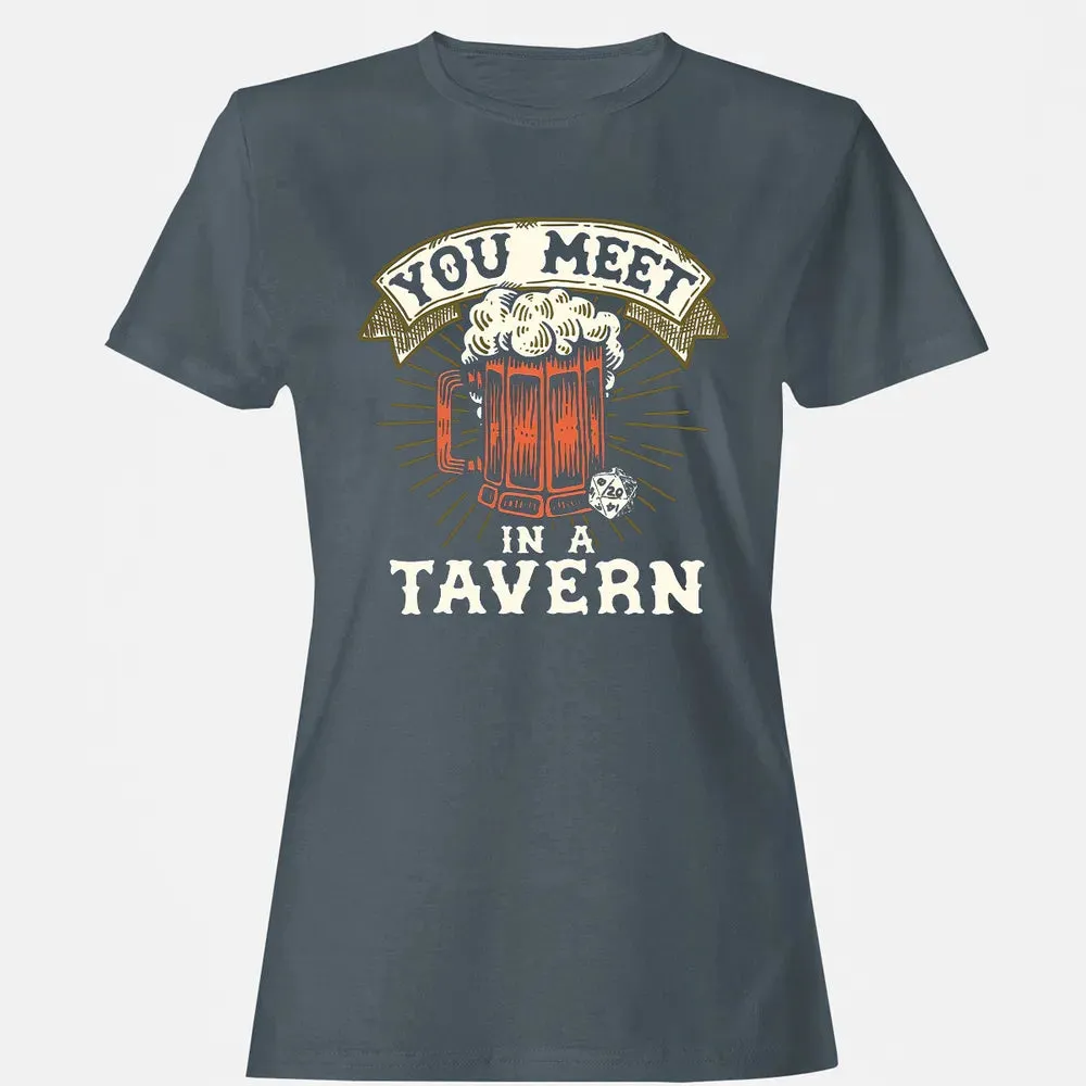 You Meet In A Tavern Women's T-shirt - 3