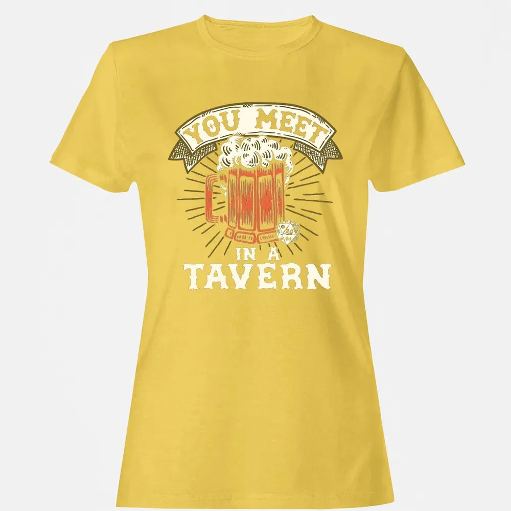 You Meet In A Tavern Women's T-shirt - 4