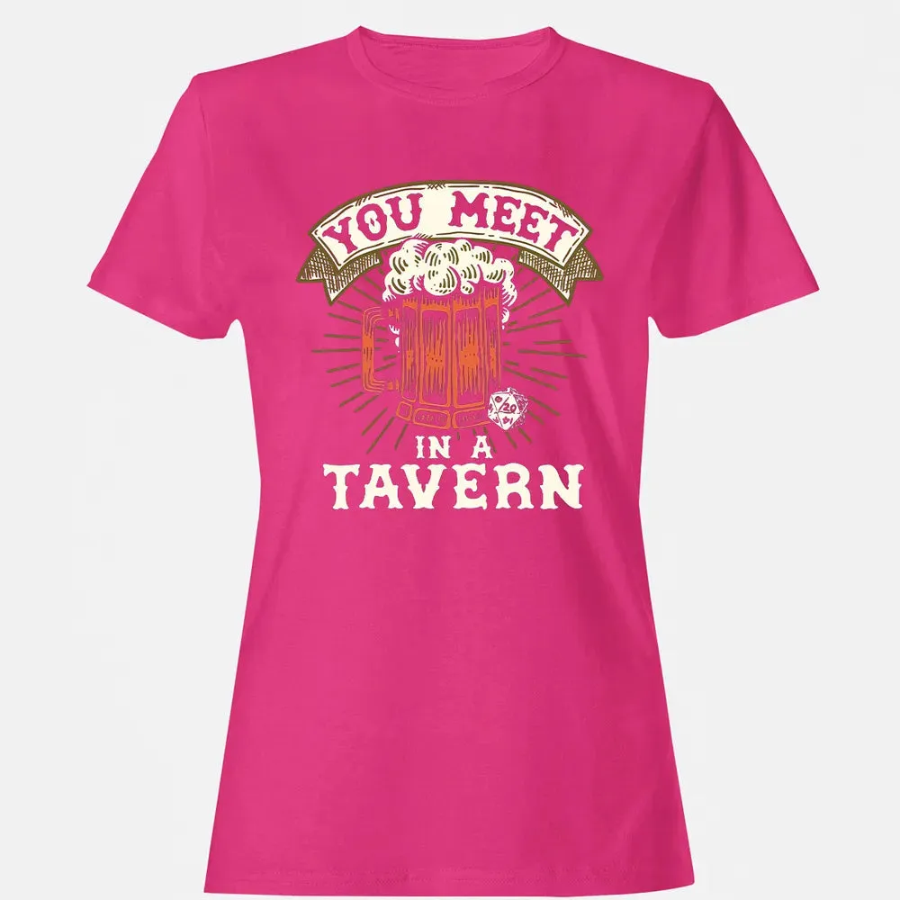 You Meet In A Tavern Women's T-shirt - 6