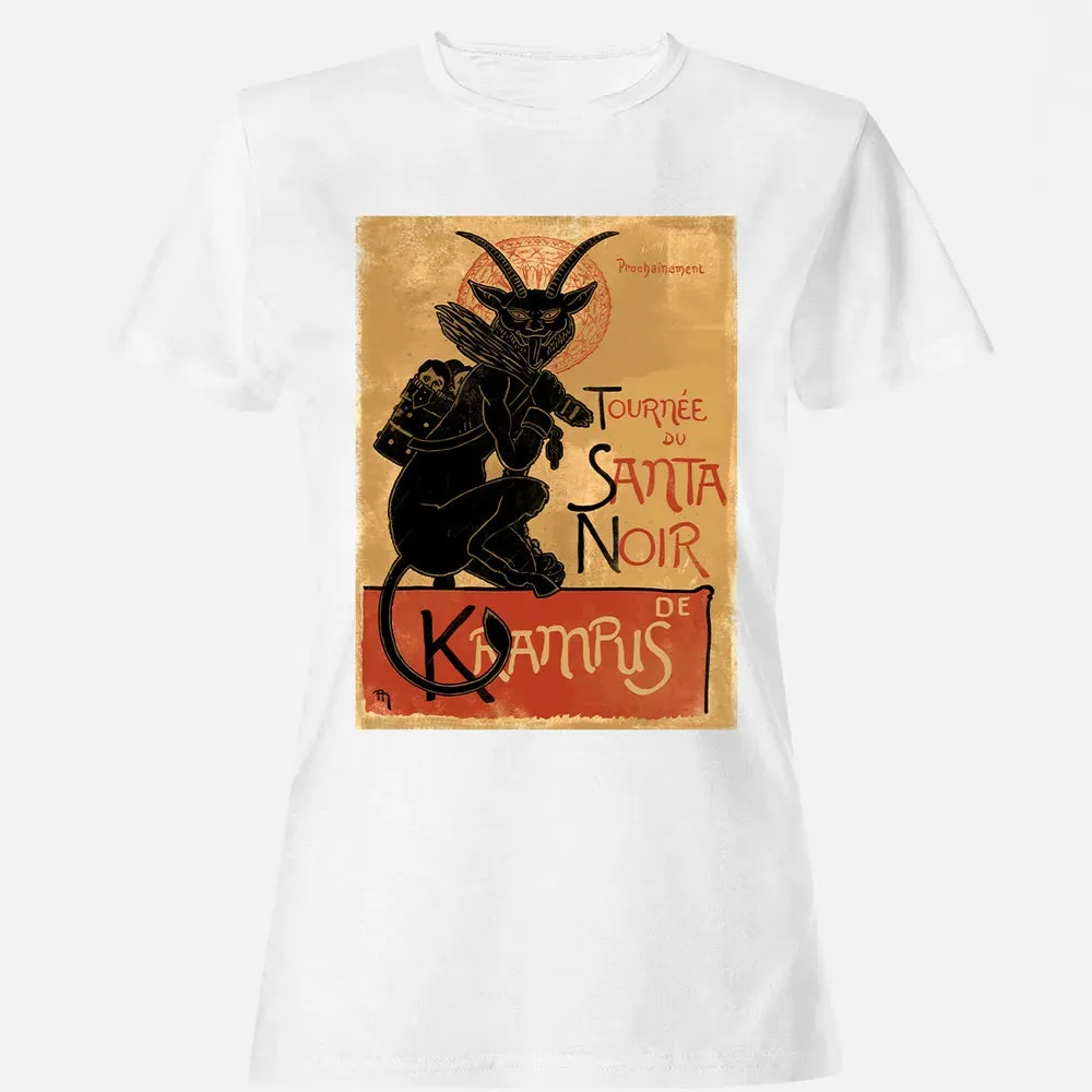 Tournee Du Santa Noir Women's T-shirt - 16