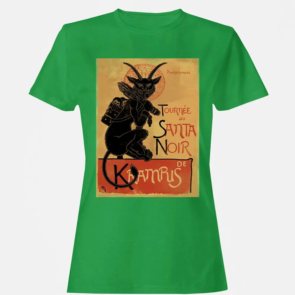 Tournee Du Santa Noir Women's T-shirt - 7
