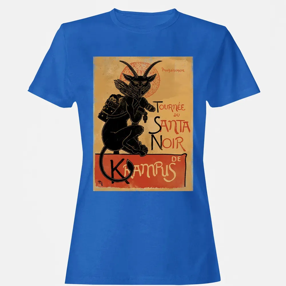 Tournee Du Santa Noir Women's T-shirt - 14