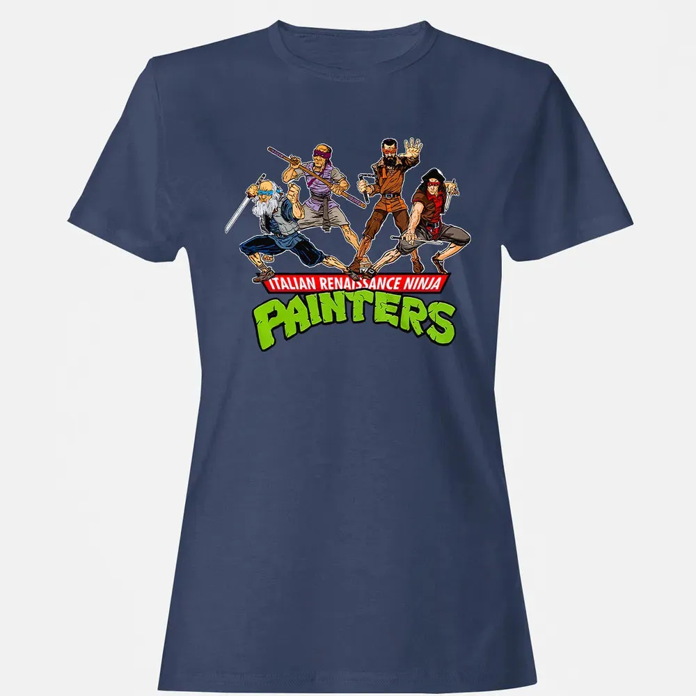 Italian Renaissance Ninja Painter Women's T-shirt - 10