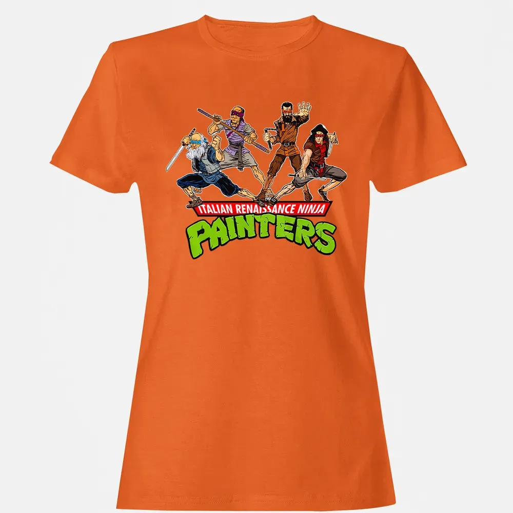 Italian Renaissance Ninja Painter Women's T-shirt - 11