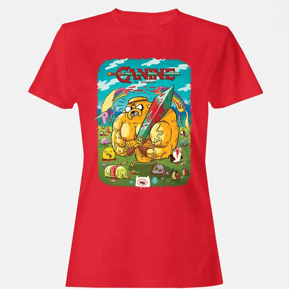 Canine the Barbarian Women's T-shirt - 13