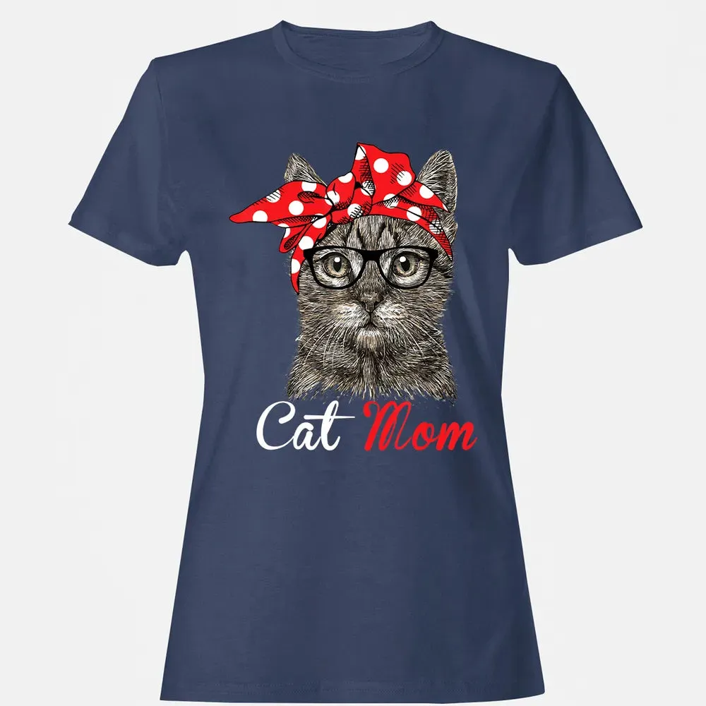 Funny Cat Mom  for Cat Lovers Mothers Day Gift Women's T-shirt - 10