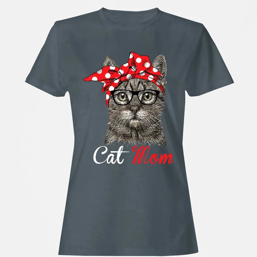 Funny Cat Mom  for Cat Lovers Mothers Day Gift Women's T-shirt - 3