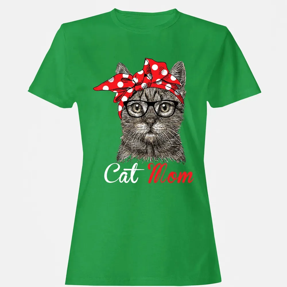 Funny Cat Mom  for Cat Lovers Mothers Day Gift Women's T-shirt - 7