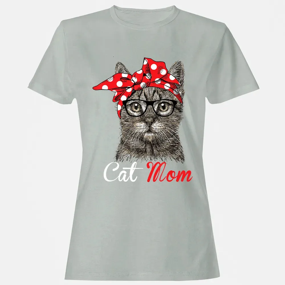 Funny Cat Mom  for Cat Lovers Mothers Day Gift Women's T-shirt - 2