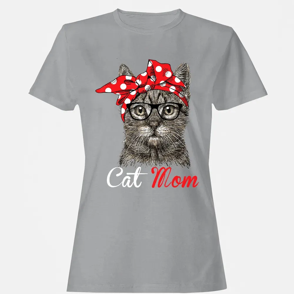 Funny Cat Mom  for Cat Lovers Mothers Day Gift Women's T-shirt - 15
