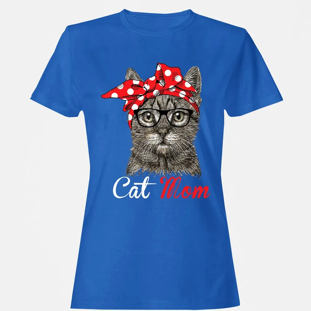Funny Cat Mom  for Cat Lovers Mothers Day Gift Women's T-shirt - 14