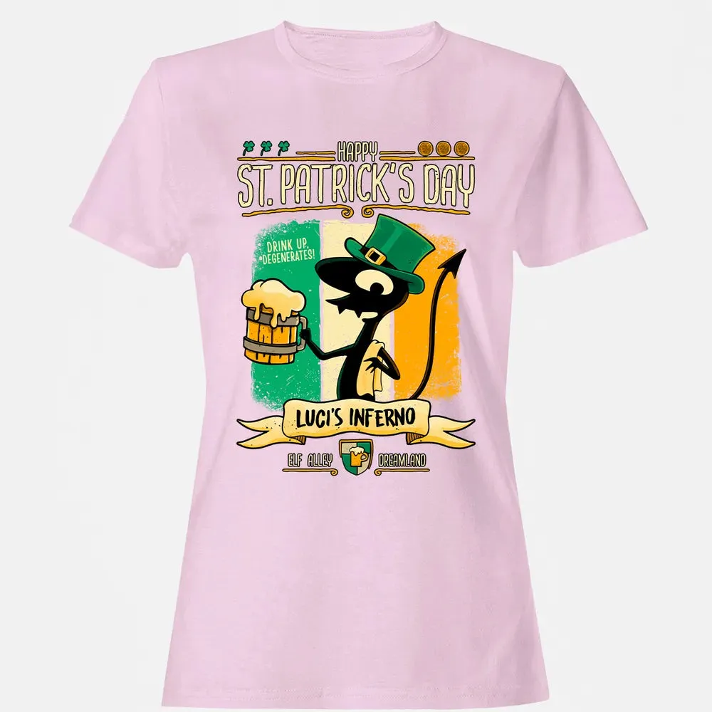 St Patrickâ€™s at Luci's Women's T-shirt - 9