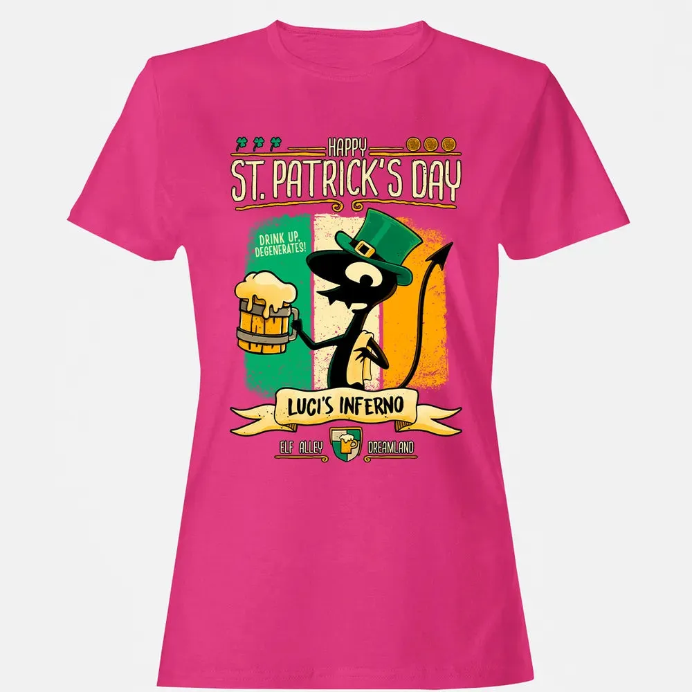 St Patrickâ€™s at Luci's Women's T-shirt - 6