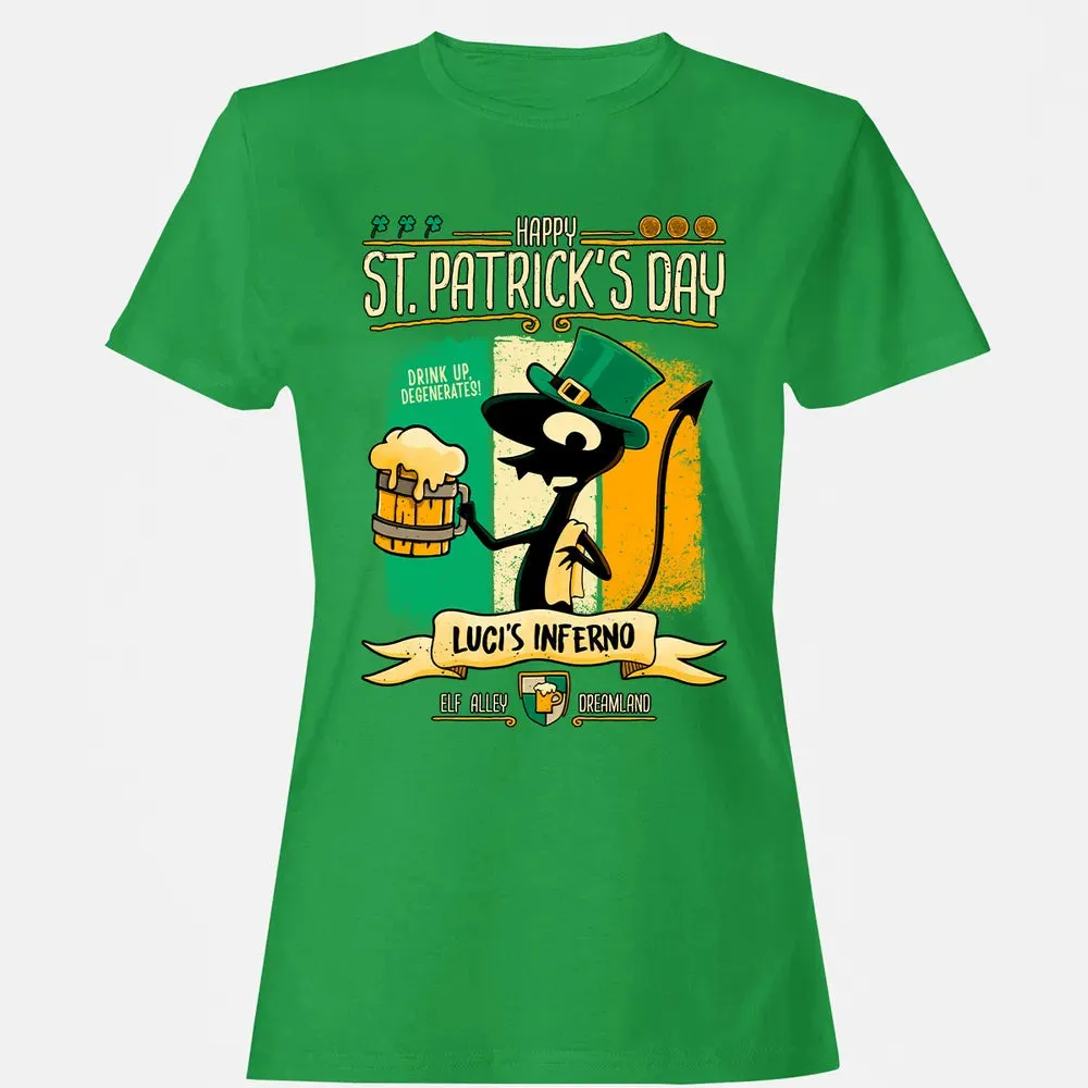 St Patrickâ€™s at Luci's Women's T-shirt - 7