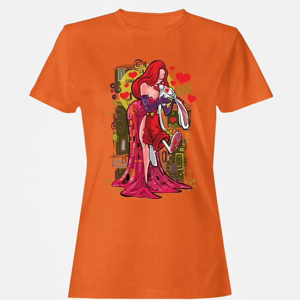Rabbit Kiss Women's T-shirt - 11
