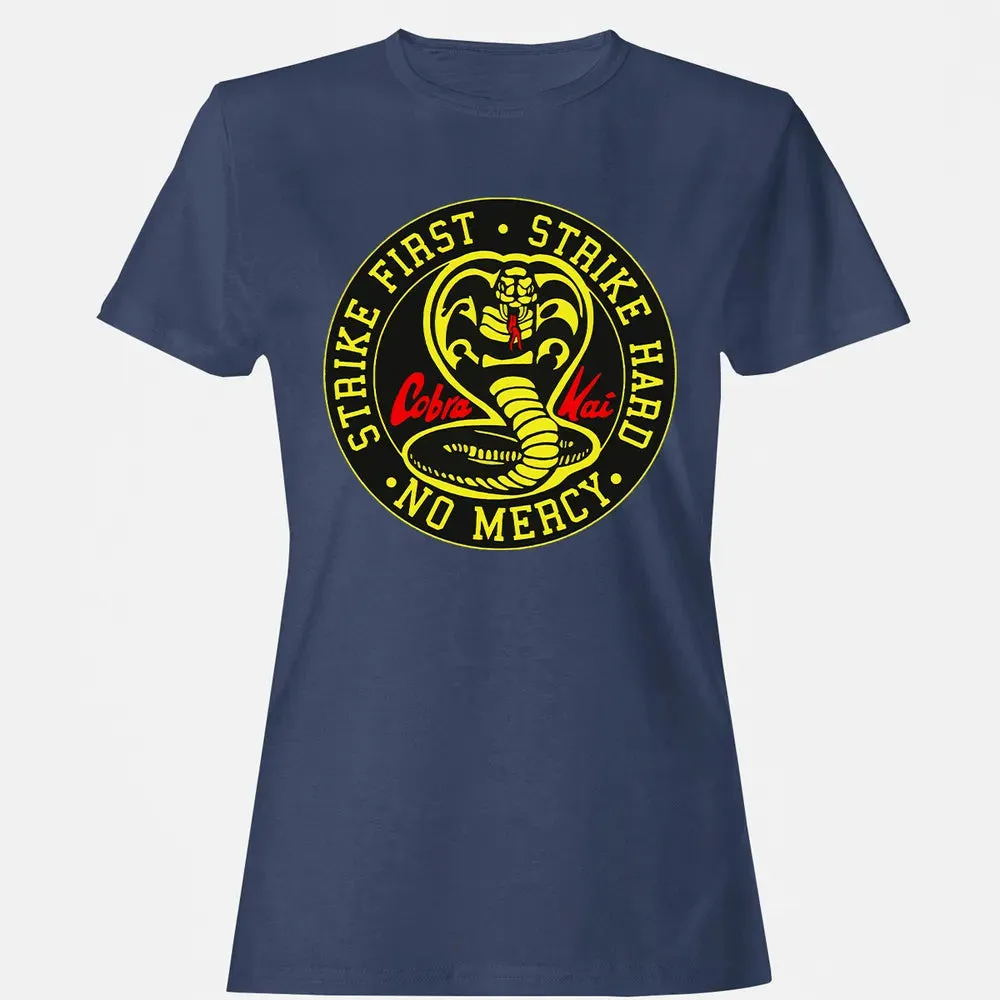 Strike First Strike Hard No Mercy Women's T-shirt - 10