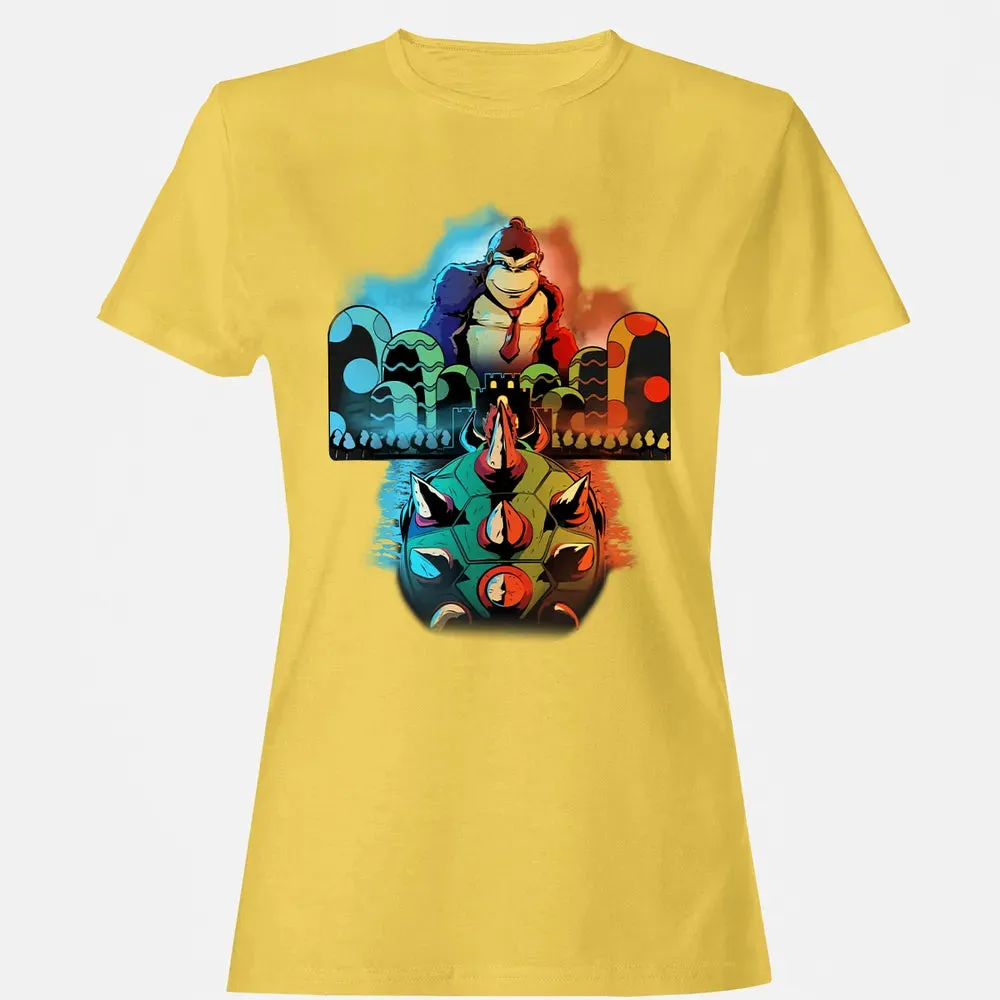 Koopa vs Kong Women's T-shirt - 4