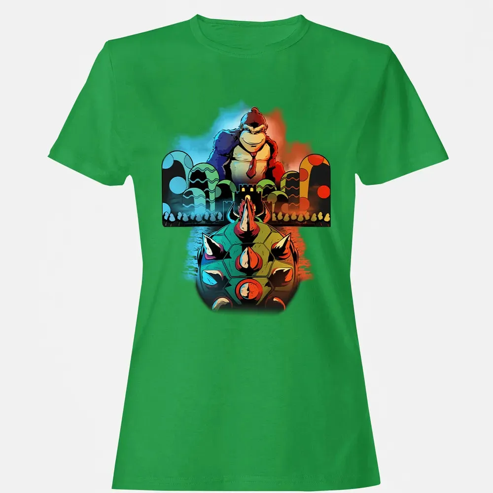 Koopa vs Kong Women's T-shirt - 7