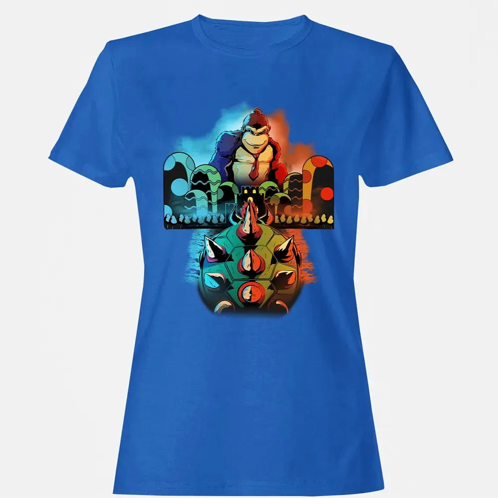 Koopa vs Kong Women's T-shirt - 14