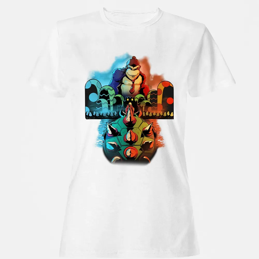 Koopa vs Kong Women's T-shirt - 16