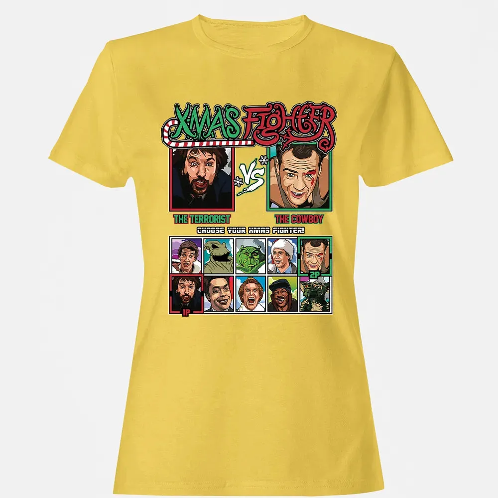 Xmas Fighter Women's T-shirt - 4