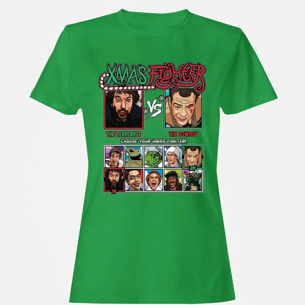 Xmas Fighter Women's T-shirt - 7